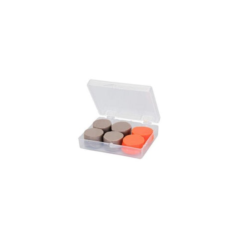 Silicon Plugs - Orange-flat Dark Earth