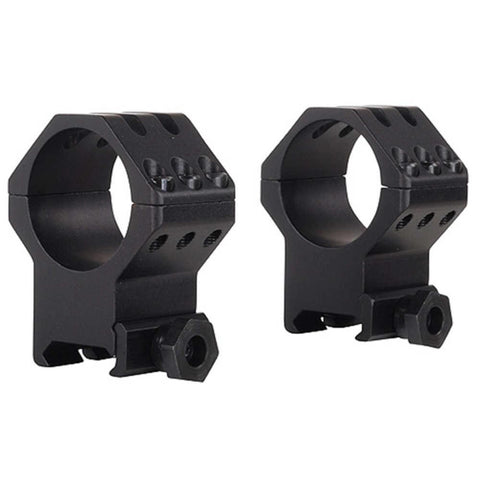 Six-hole Tactical Ring - Matte, X-high 30mm