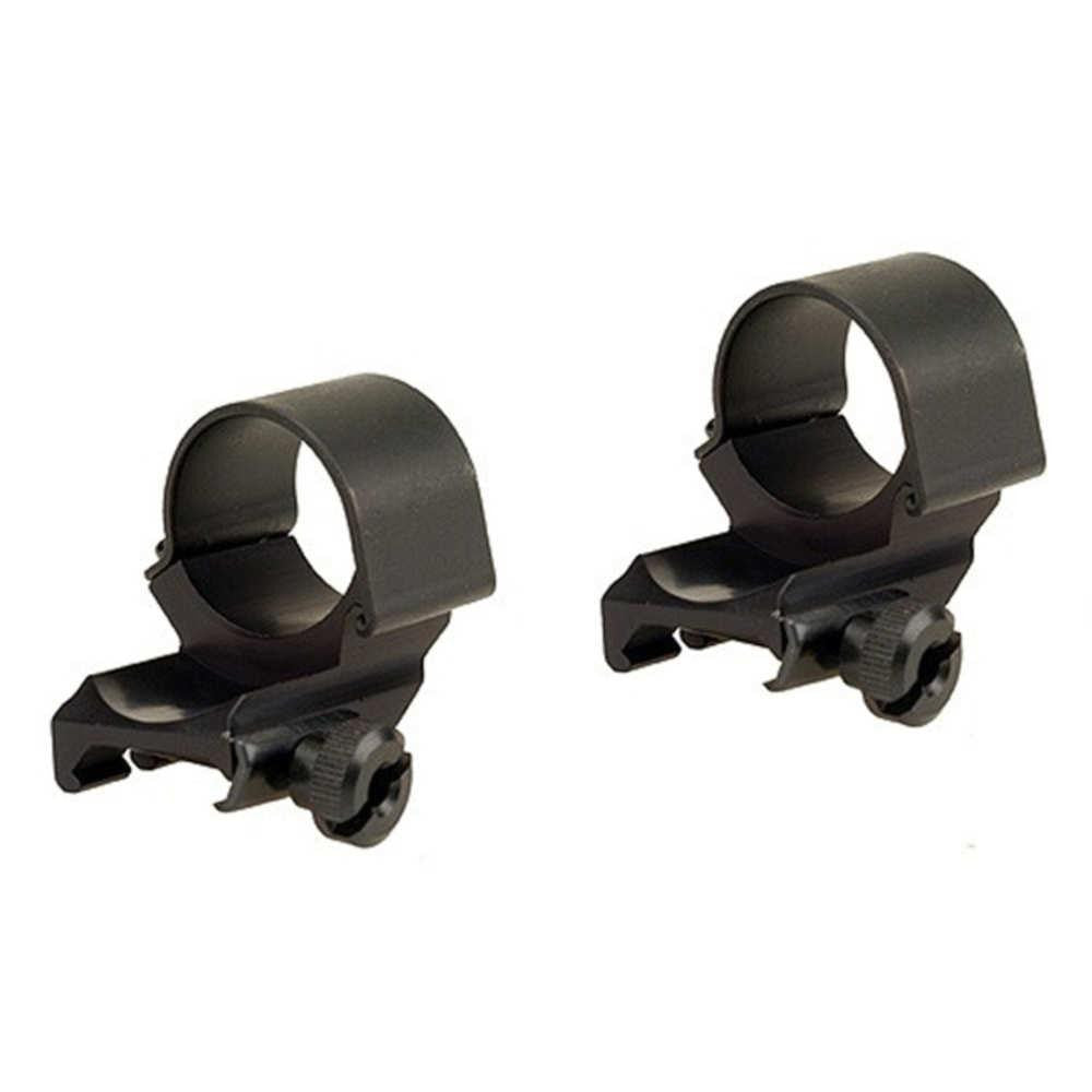 Detachable Extension Top Mount Rings - Matte, Dual, 1"