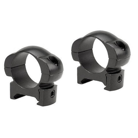 Grand Slam Steel Top Mount Rings - Matte, Medium, 1"