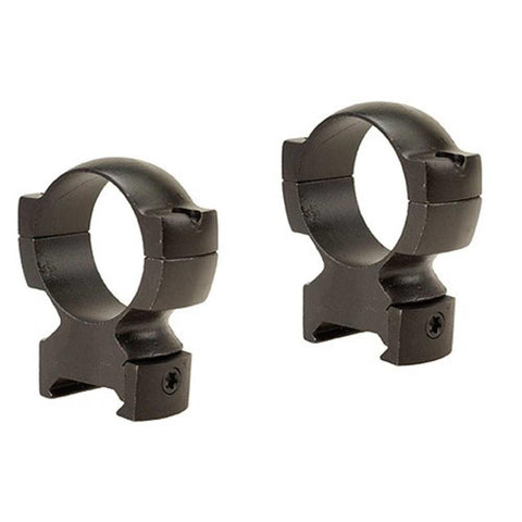 Grand Slam Steel Top Mount Rings - Matte, High, 30mm