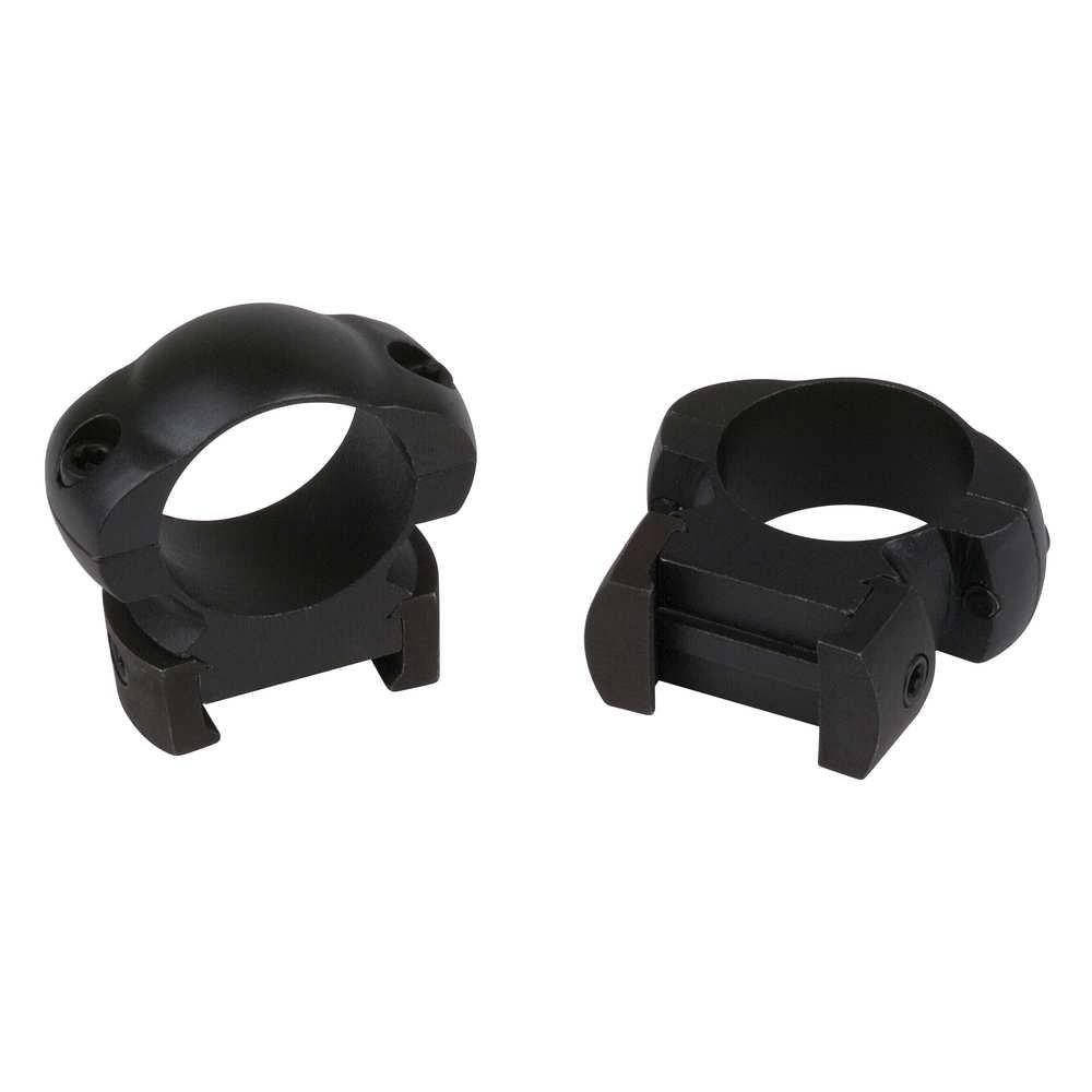 Top Mount Windage Adjustable Rings - Matte, High, 1"