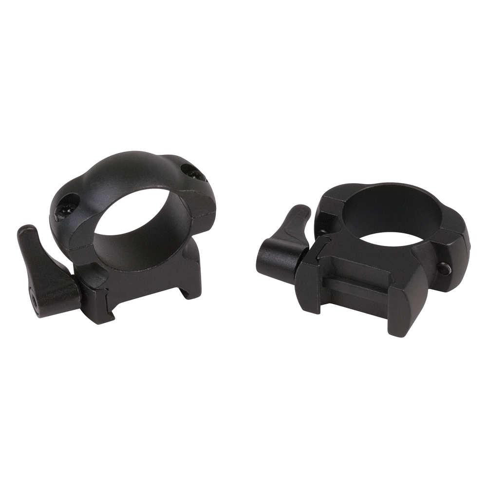 Lever-lok Top Mount Rings - Matte, High, 1"